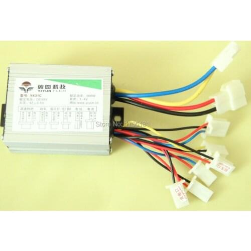 48v 500w scooter motor brush controller elctric bike motor speed controller scooter parts accessories