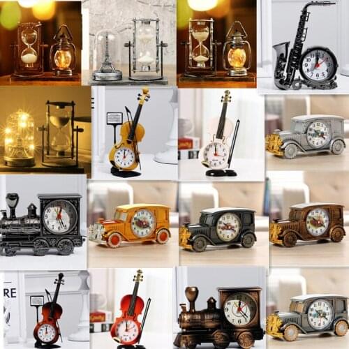 Creative home living room porch wine cabinet decoration ornaments office desktop crafts small furnishings nostalgic retro