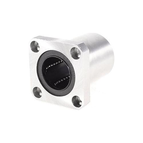 LMK30UU 30mm x 45mm x 64mm Flange Type CNC Linear Motion Rubber Shield Bearing