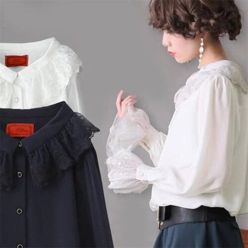 Lorie&Knight Black And White Blouses