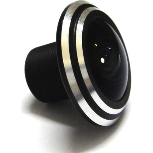 Fish Eye View 1.7mm cctv Lens Wide Angle m12x0.5 IR Board Fixed for HD Camera