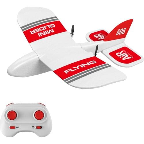 KF606 2.4G RC Airplane EPP Foam Glider Fixed Wing Airplane RTF Foam Plane Remote Control Gliding Aircraft Model Kids Gifts