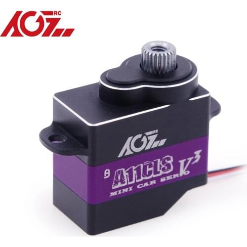 AGFRC A11CLS V3 Upgrade Programmable Reliable 0.065S Super Speed 1.4KG Micro Digital Coreless Servo For 1/24 1/18 Mini Z Cars