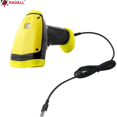 RD-I3 Handheld 1D Wired Barcode Scanner CCD Bar code Reader IP68 Waterproof 32Bit Portable USB A4 Bar Code for POS System