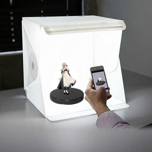 LED Folding Photo background light box Softbox with Photography lamp for photo studio for Photography backdrops for YouTube