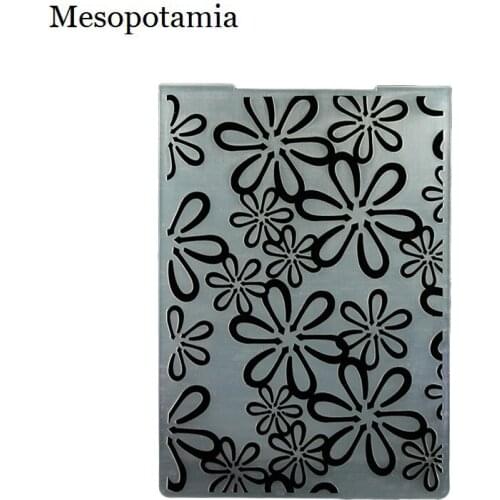 DIY Scrapbooking Rroses Flower Embossing File Templates Photo Card Making Plastic Template Garden Craft Sewing Embossing Folders