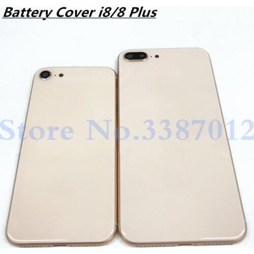 Battery Back Cover For iphone 8 Plus 8P Middle Frame Chassis Full Housing Assembly