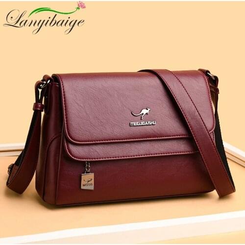Winter Style Soft Leather Luxury Purses And Handbags Women Bags Designer Women Shoulder Crossbody Bags For Women 2020 Main