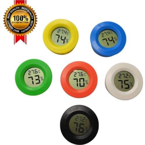 1PC Mini Digital Thermometer Hygrometer Temperature And Humidity Indoor Computer Room LCD Instrument Home Sensor High Accurately