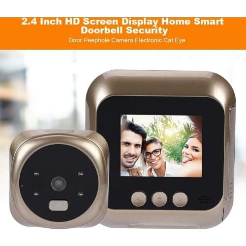 2.4 inch Y5 HD Smart Electronic Smart Cat Eye Wireless Doorbell Camera Smart Wireless Doorbell Motion Sensor Doorbell