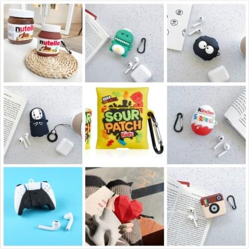 3D Cartoon GameBoy Box Dragon Funny Silicone Case for Apple Airpods Cover for Air Pods 1 2 Case Wireless Charging Soft Cover