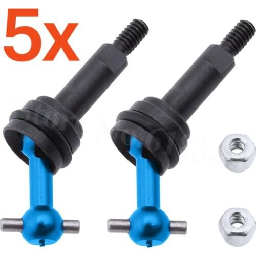 5pairs Universal Drive Joint For WLtoys 1/28 RC Car K969 K989 K999 P929 4WD Short Course Drift Off Road Rally RC Upgrade Parts