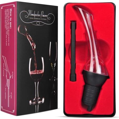 Wine Aerator Pourer Decanter, Premium Wine Aerating Aerator Decanter and Dispenser Magic Aerator