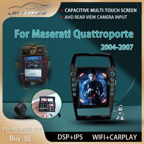 Android car radio multimedia player for Maserati Quattroporte 2004-2007 Audio Stereo receiver Video Radio GPS navigation DVD