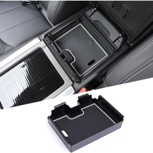 Car Accessory Phone Container For Range Rover Evoque 2014 2015 Armrest Storage Box Glove Box