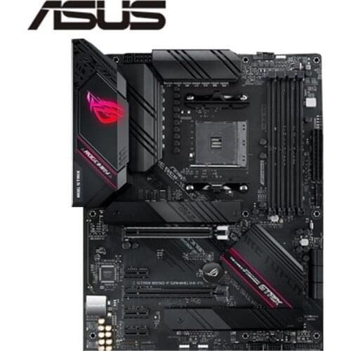 For ASUS ROG STRIX B550-F GAMING (WI-FI) Used Motherboard Socket AM4 M.2 nvme ssd For AMD B550 Original Desktop Mainboard