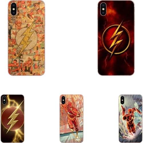 For iPhone 11 Pro XS Max X 8 7 6s Plus 5 SE 11 XR SE 2020 Soft TPU Art Print The Flash Into The Interior Unique