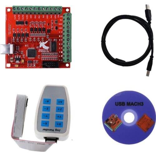 Breakout board CNC USB MACH3 100Khz 4 axis interface driver motion controller driver board