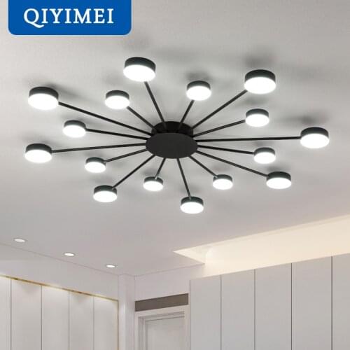 Modern LED Chandelier Lights For Living Room Bedroom Kitchern Creative Home Indoor Lighting Fixtures Free Shipping AC 90-260V