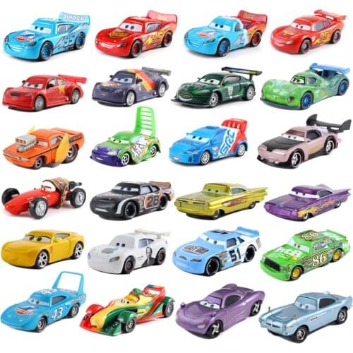 Disney Pixar Car 2 3 Cyclone McQueen car model 1:55 die-cast metal alloy car disne toy car 2 children birthday / Christmas gift
