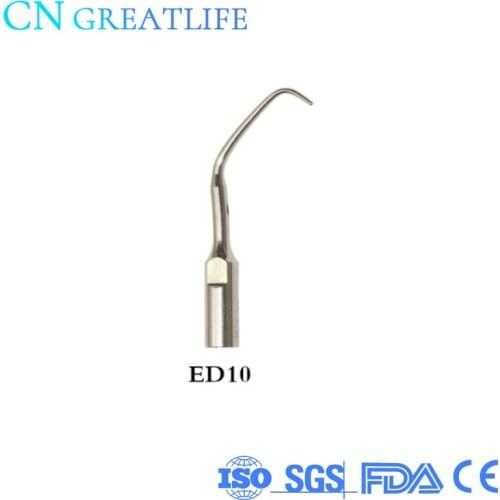 Cheap EMS DTE Style Dental Ultrasonic Scaler Tip Woodpecker Style Scaler Tips Ed10 5pcs Dental Scaler Tips
