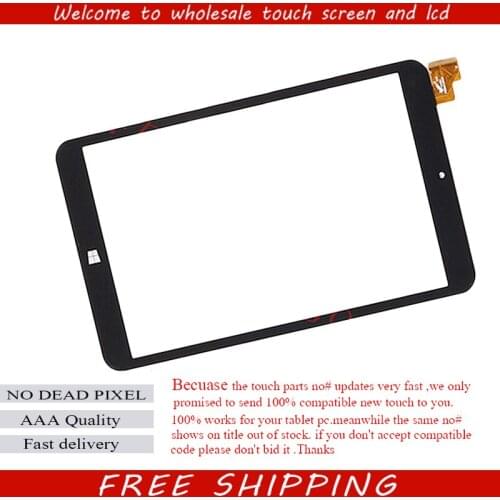 New touch screen 8" Prestigio Visconte Quad 3G PMP881TD3G Tablet Touch panel Digitizer Glass Sensor replacement Free Shipping