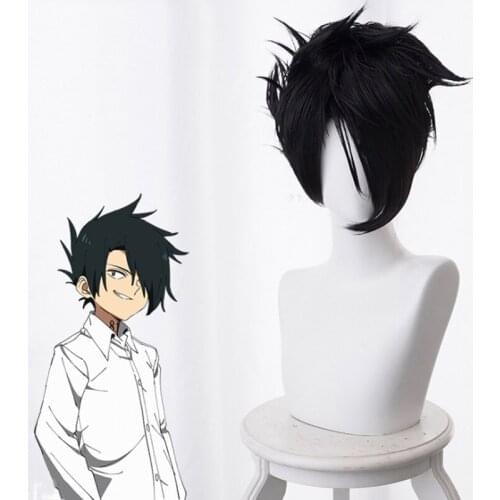 Anime The Promised Neverland Cosplay Wig Ray Cosplay Wig Heat Resistant Synthetic Wig Hair Halloween Party Yakusoku no Neverland