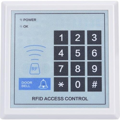 Security RFID Proximity Entry Door Lock Access Control System Device Machine 11.8cm x 11.8cm x 2.2cm