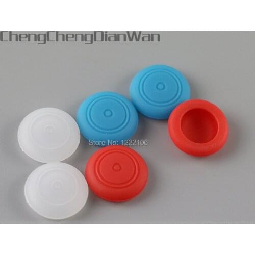 Silicone Thumb Analog Sticks Caps Grips for Nintendo Switch NS NX JoyCon Controller Cover Game Accessories