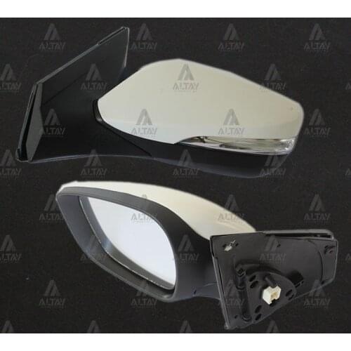 Foldable mirror For Hyundai Accent Blue 2015 2 Pieces Left And Right