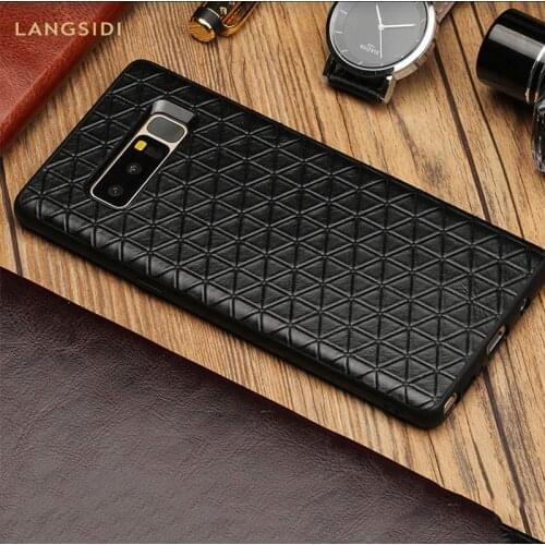 Ultra-thin phone case for Samsung Galaxy S8 S8plus S9 S9plus Note 8 Non-slip Business individuality texture protective case