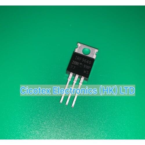 10pcs/lot IRF9640PBF TO-220 IRF9640 PBF MOSFET P-CH 200V 11A TO-220AB IRF9640PBF IR9640PBF