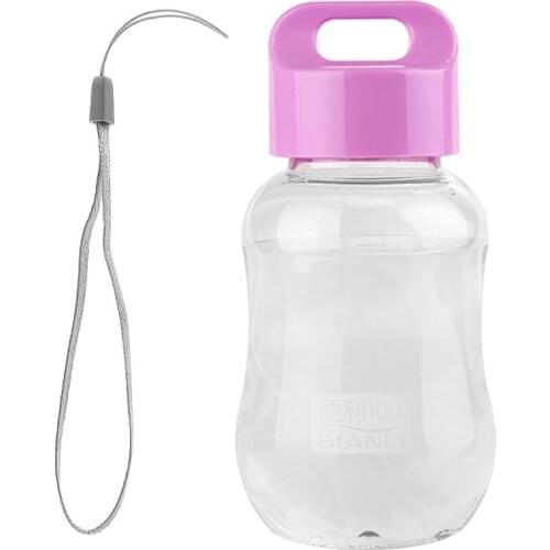 2021 New 180Ml Plastic Water Bottle Mini Cute Water Bottle For Children Kids Portable Leakproof Small Water Bottle