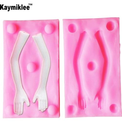 M2070 3D Silikon Hands Shaped Cake Silicone Molds Human Body Creating Men Cake Decorating Tools Kitchen Pastry Baking Tool