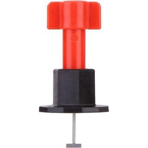 75pcs Horizontal Wedge Tile Leveler Locator Floor Wall Tile Gasket Ceramic Tile Level System Level Building Locator Gasket Clamp