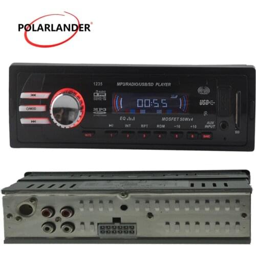 Car Radio 1 Din Universal Digital Stereo FM Mp3 Audio Player 12V Support USB/ SD/ MMC Card Reader In-Dash With Remote Control