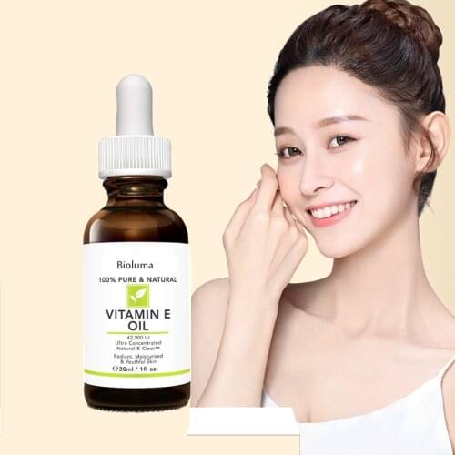 Bioluma Vitamin E Oil 10ml/30ml Soothes The Skin, Maintains The Skin Bright State, High Purity Cares For The Skin