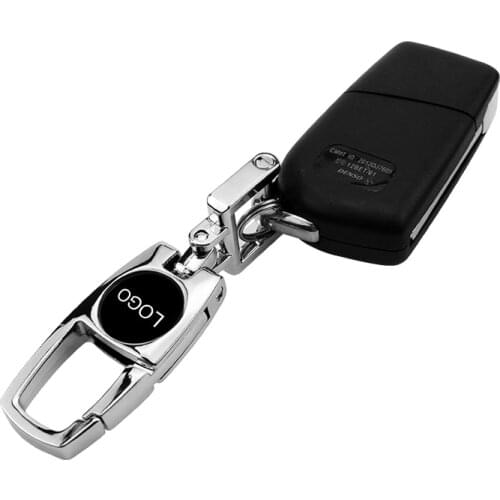 Logo Keychain Keyrings Alloy Metal Key Chain Ring Holder Simple Chic Gift For Car for Mercedes BMW Toyota Volkswagen Ford Kia