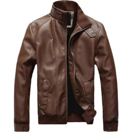 C1024 2020 spring autumn new men fashion personality handsome PU leather jacket coat cheap wholesale free shipping