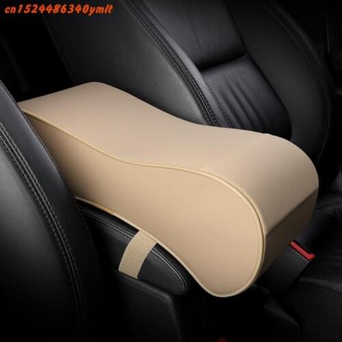 For Mitsubishi Eclipse Cross 2018 2019 Car Central armrest box 3D heightened Artificial Leather cover accessories ,Car-Styling