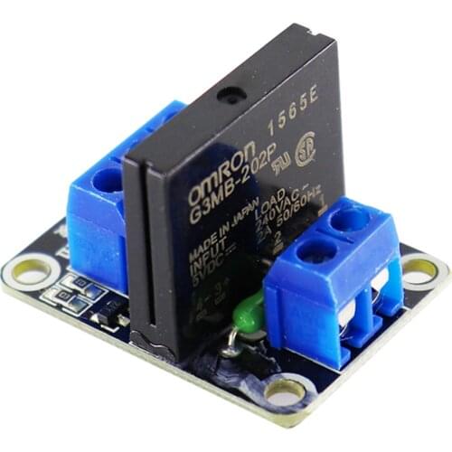 G3MB-202P 5V 1 Channel Solid State Relay Module SSR High/Low Level Solid State Relay Module 250V 2A