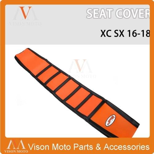 Gripper Soft Seat Cover For KTM 125 250 144 150 250 350 450 SX SXF XC XCF XCW Dirt Bike Motorcycle Motocross Enduro