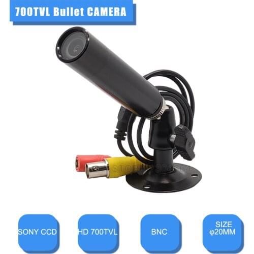 HD 700TVL 1/3" Sony Effio-e CCD Sensor Mini Camera 960H Analog Bullet Surveillance Video Security CCTV Camera For Indoor Home