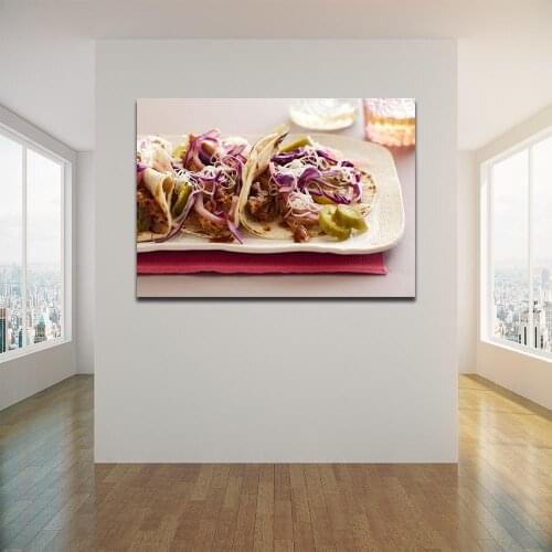 Canvas Painting Mexican Food Posters and Prints Wall Art Picture for Living Room Decor No Frame