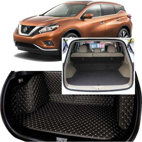Full Covered Seat Pad Cargo Box Trunk Floor Mat Carpet Liner For Nissan Murano 2015-2016