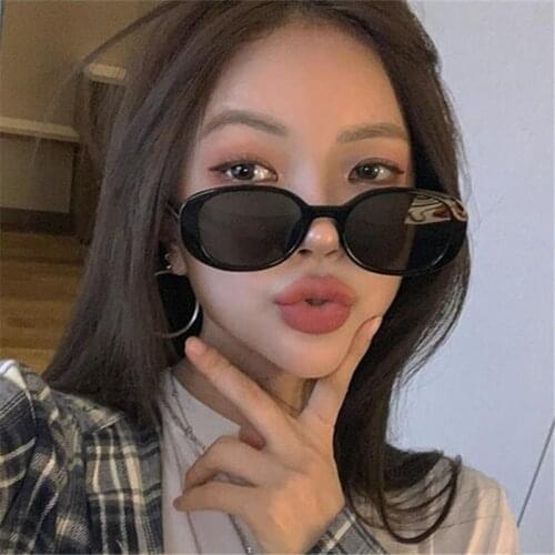 HKNA Retro Round Sunglasses Women 2021 Luxury Designer Sunglasses Women Vintage Oval Sun Glasses Women/men Gafas De Sol Mujer