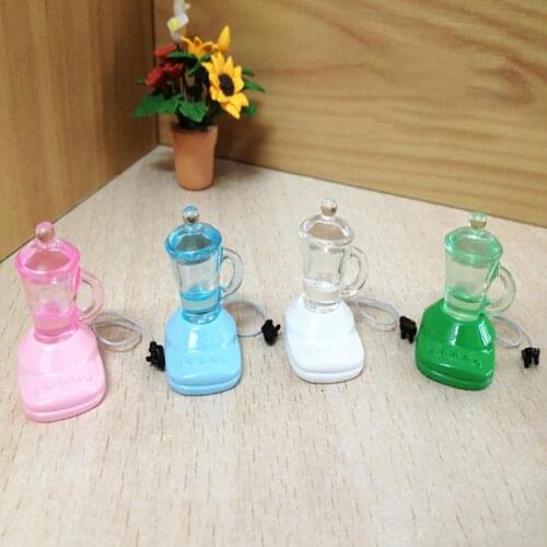 Mini Electric Juicer Resin Model Toy Dollhouse KitchenFurniture Miniature Decor Accessories For Barbies Dolls Accessories
