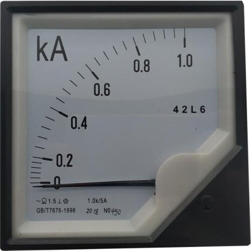 Original new export ammeter voltmeter mutual inductance meter pointer meter frequency power factor meter 42L6-1.0K-5
