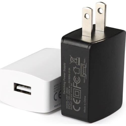 USB Wall Charger – 5V 2A AC Power Adapter for Phone, Tablet and Other Related USB Powered Devices Small and Lightweight
