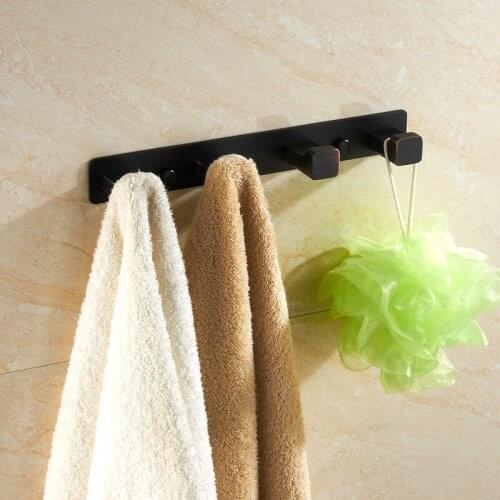 Vidric Stainless Steel Clothes hooks ORB Kitchen hooks simple row of hooks living room wall hanging door rear hook for cap,coat